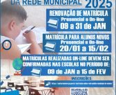 Matrícula Online Rede Pública Municipal de Ensino