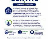 Convite Especial Solenidade de Posse ACS